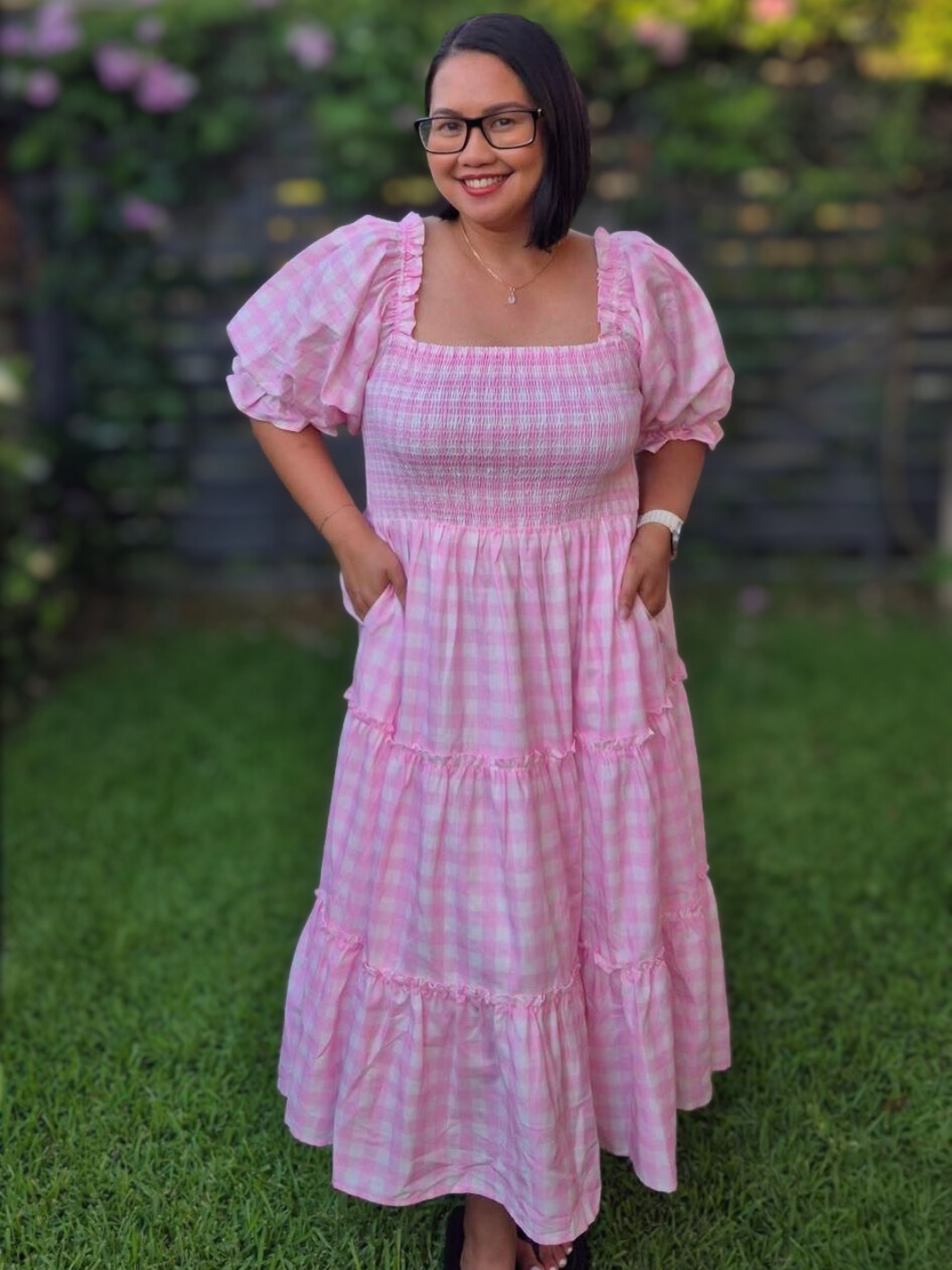 Marshmallow Pink Dress  Mum  Kashkiya