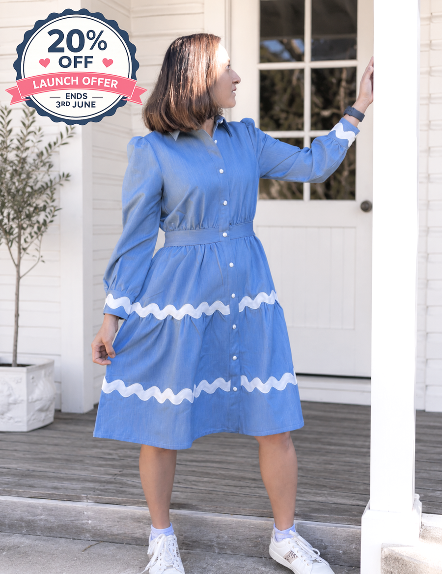 Denim Love Dress – Mum