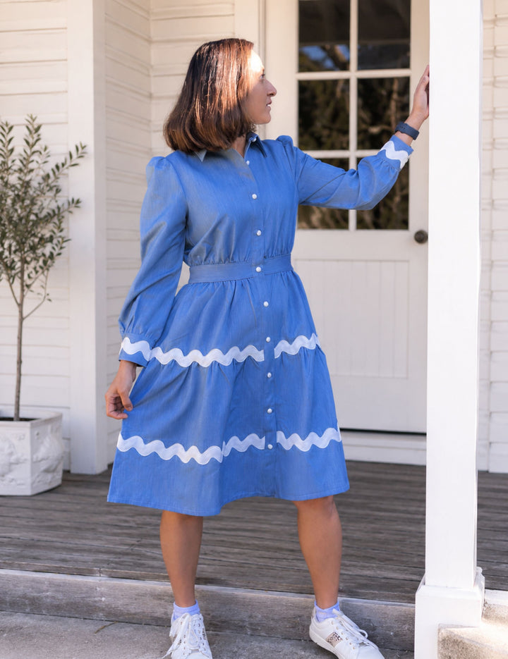 Denim Love Dress  – Mini