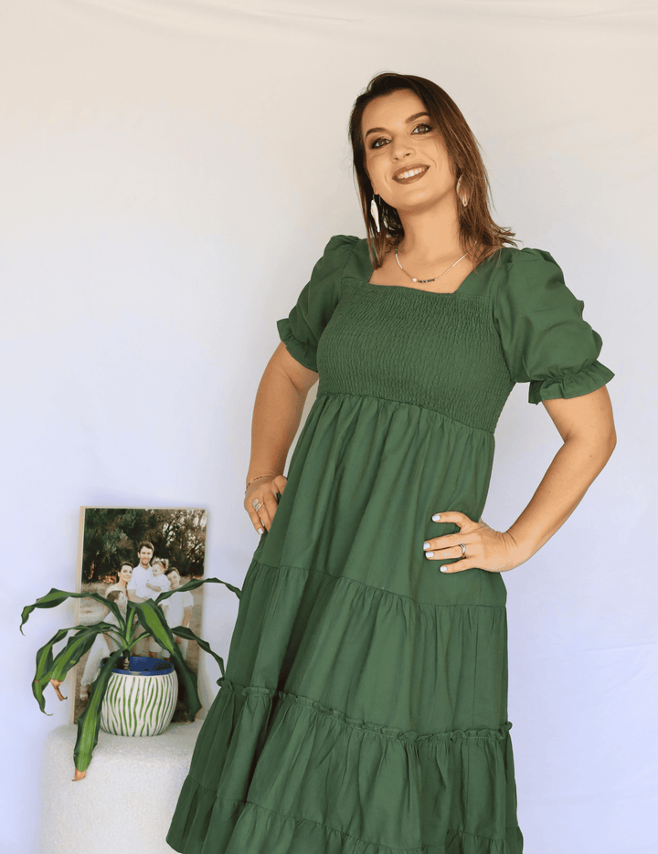 Forever Olive Dress – Mum