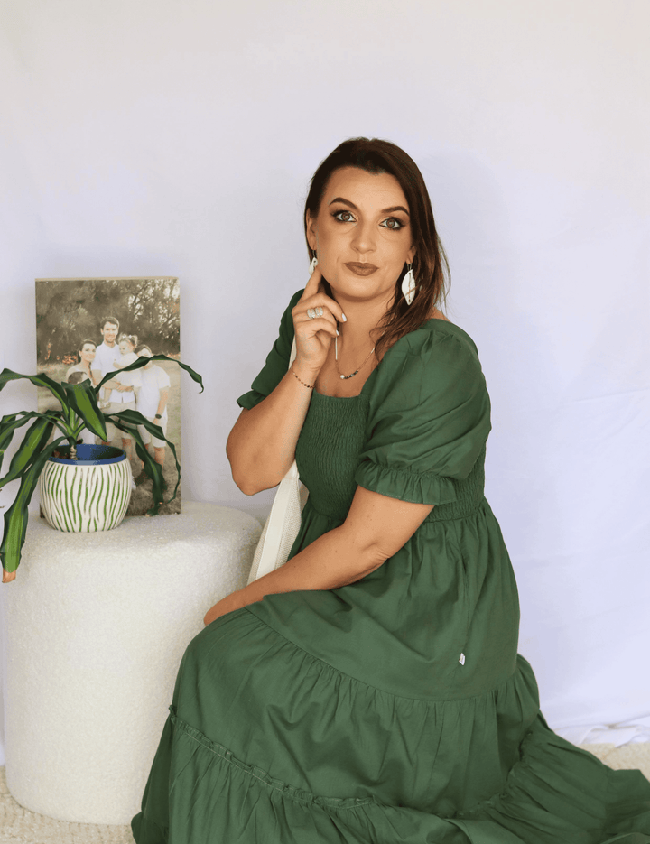 Forever Olive Dress – Mum
