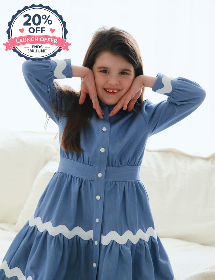 Denim Love Dress  – Mini