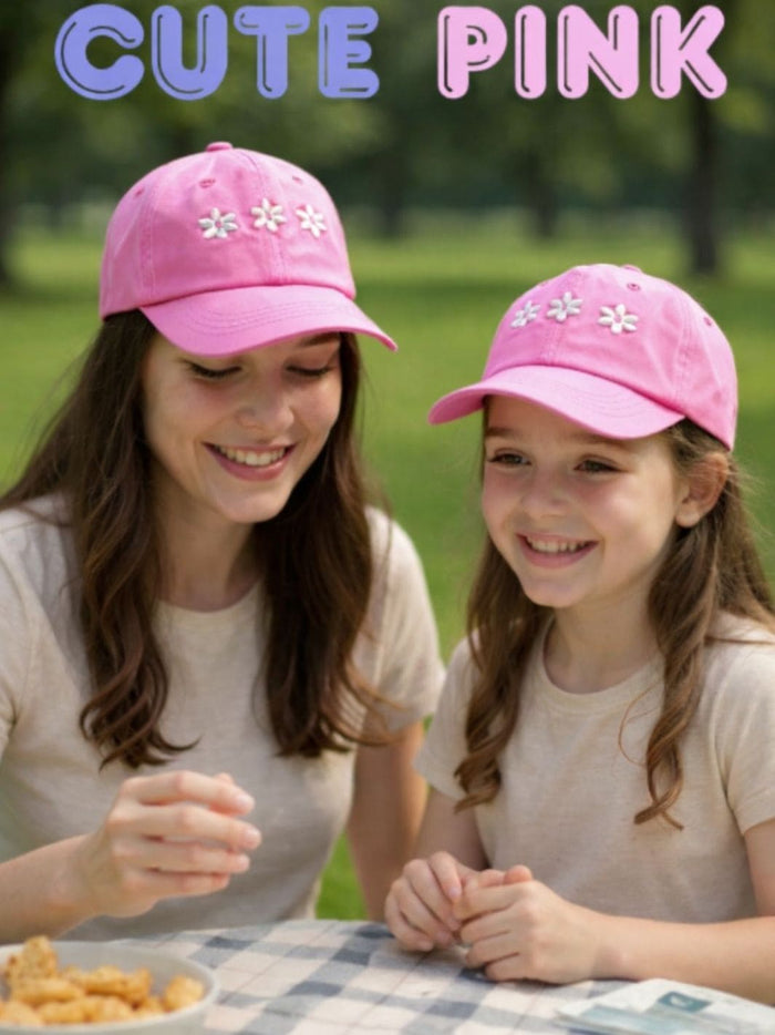 Pink Cap Mum & Mini Set