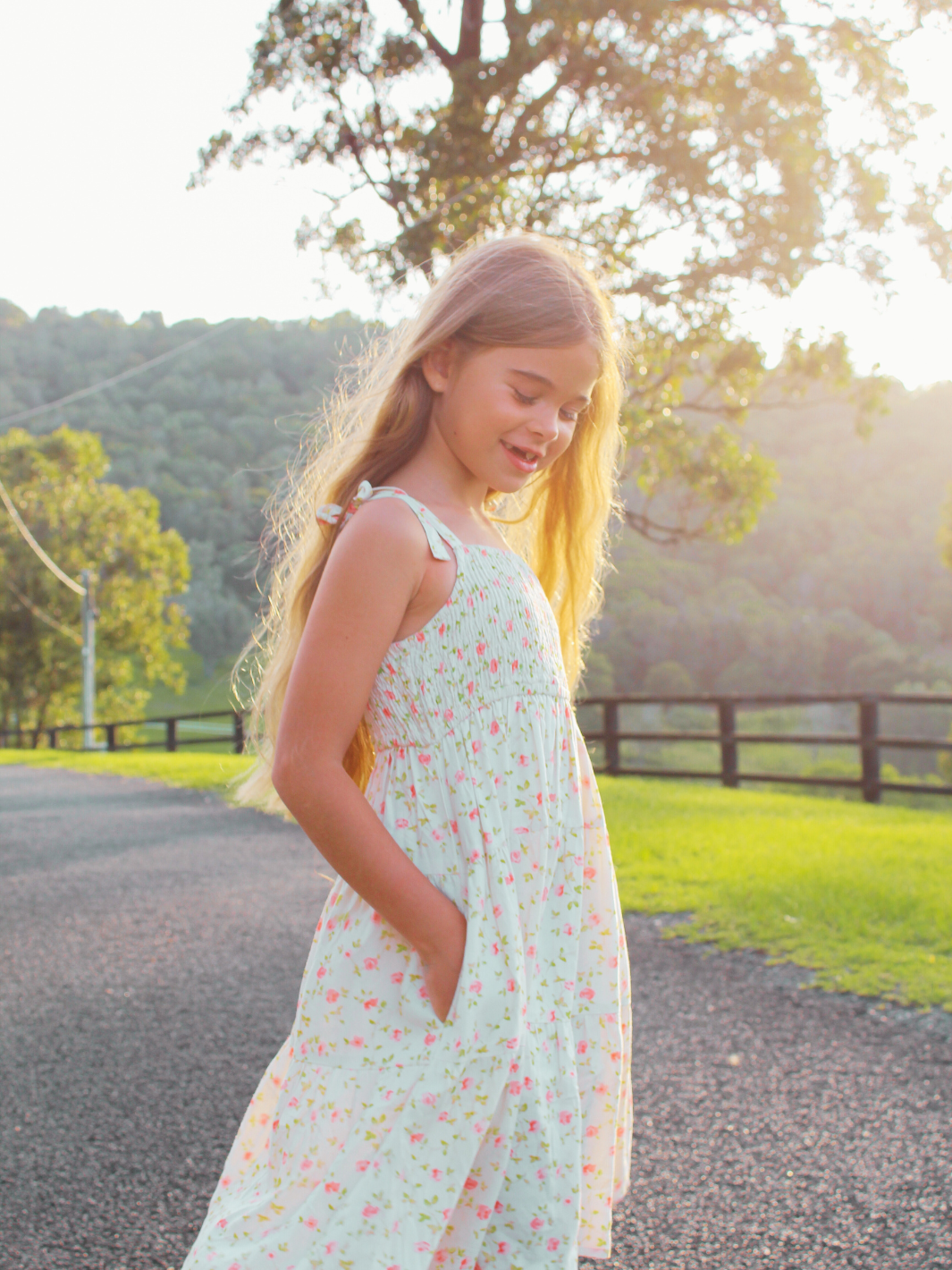 Mini - Blossom Spin Dress