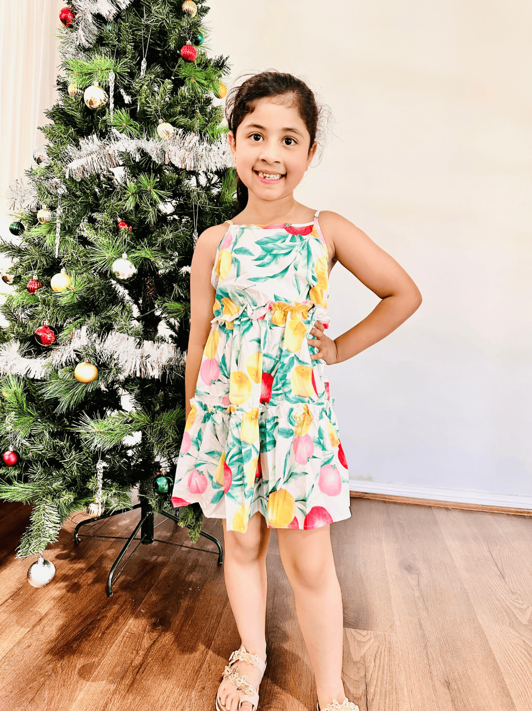 Mini - Tropical Bloom Dress