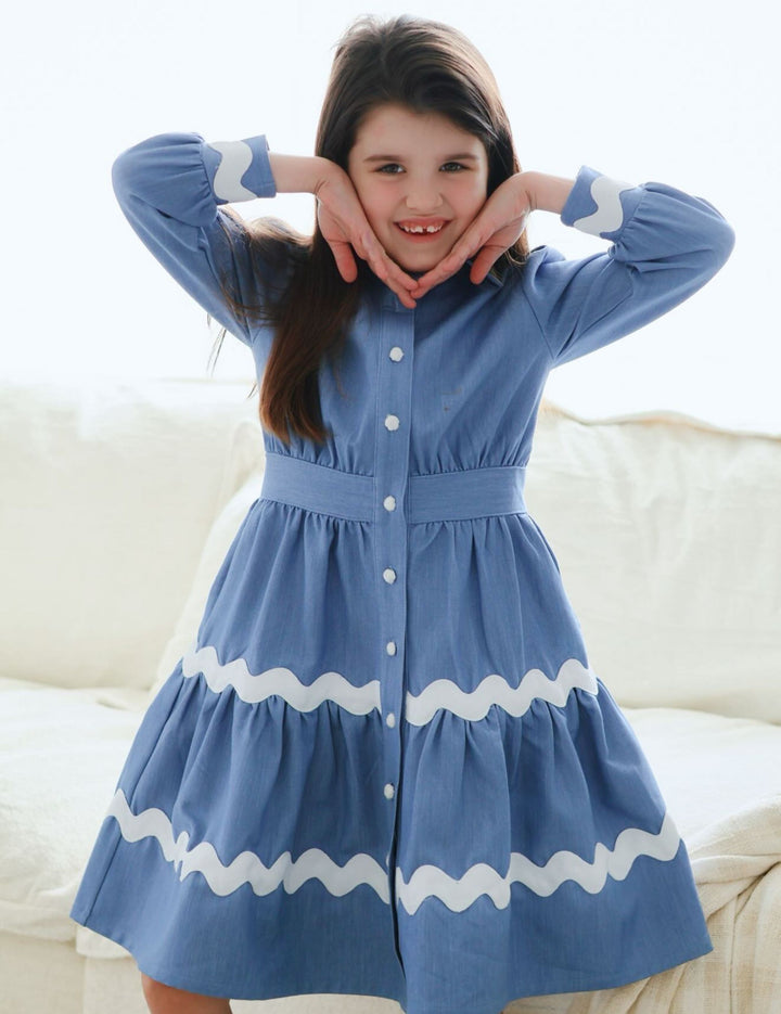Denim Love Dress  – Mini