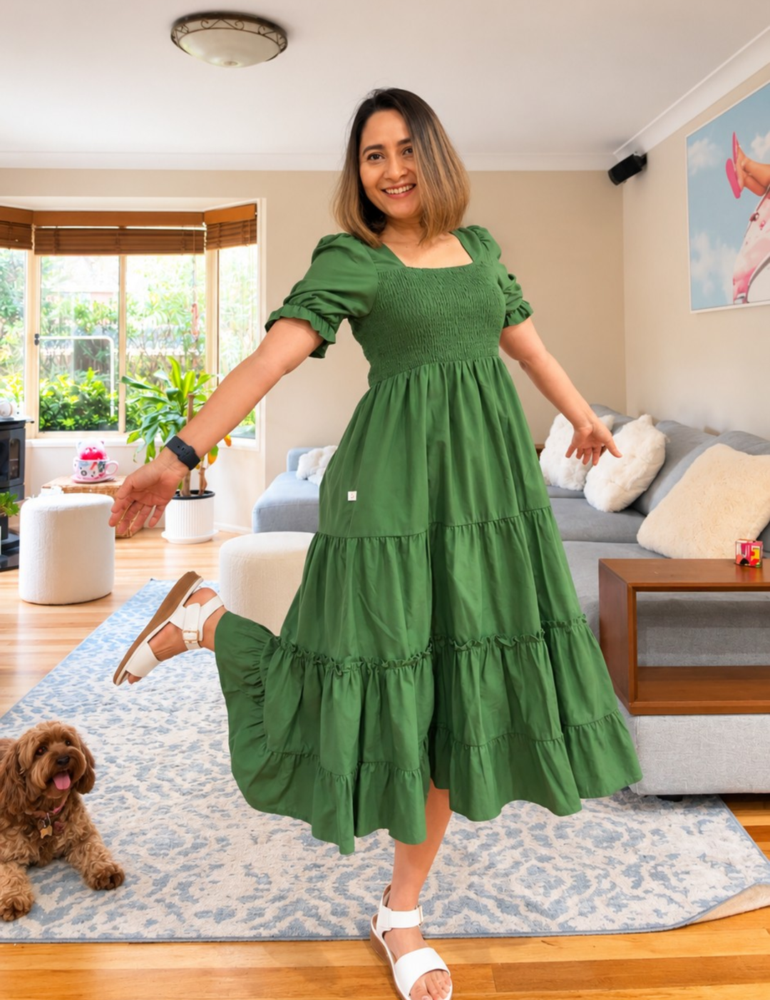 Forever Olive Dress – Mum