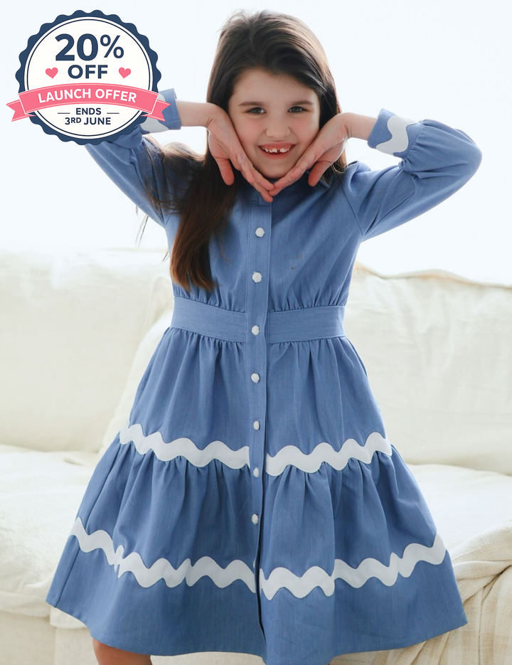 Denim Love Dress  – Mini