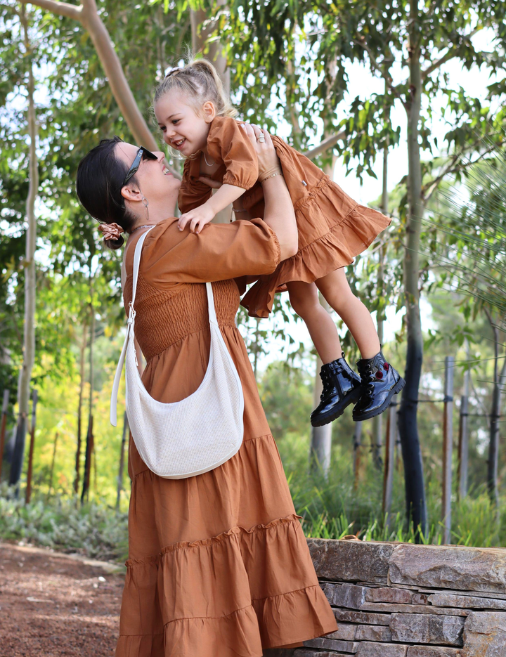 Cinnamon Brown Dress – Mini