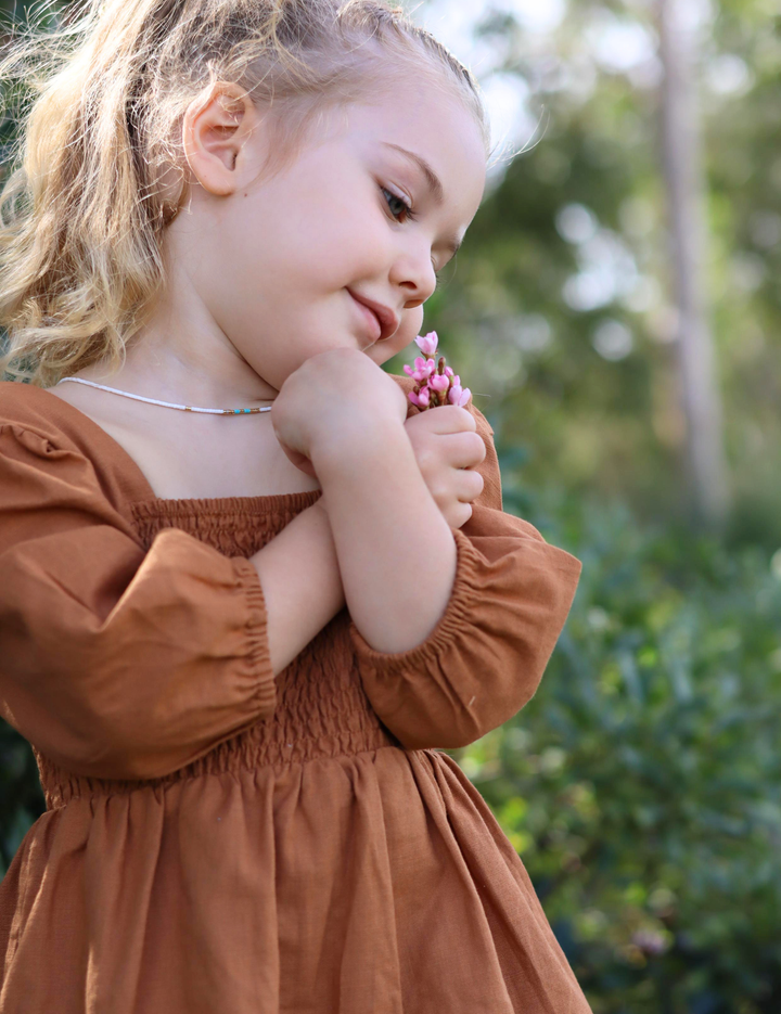 Cinnamon Brown Dress – Mini