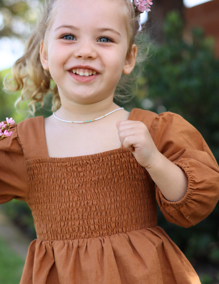 Cinnamon Brown Dress – Mini
