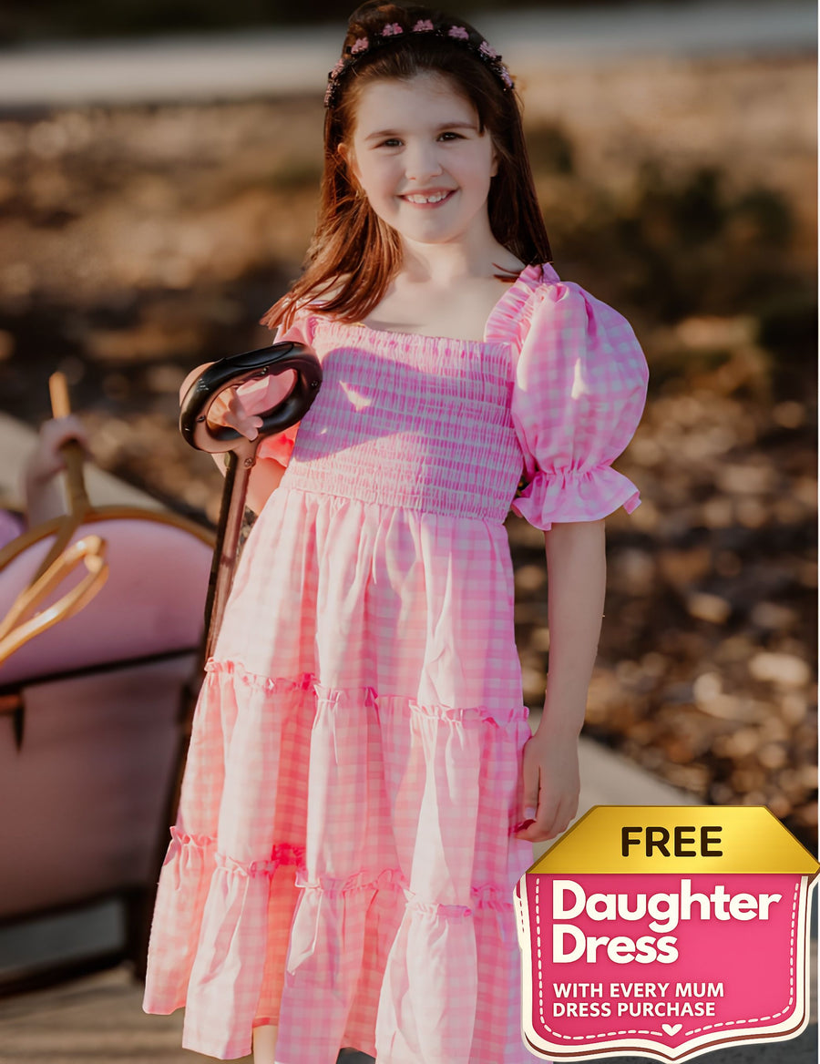 Marshmallow Pink Dress – Mini