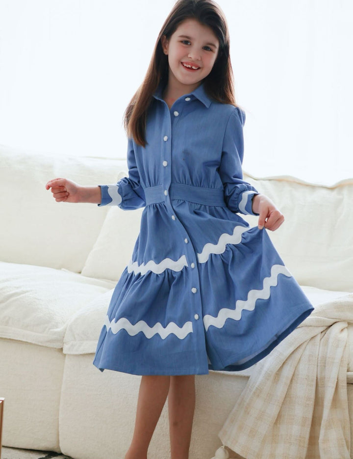 Denim Love Dress  – Mini