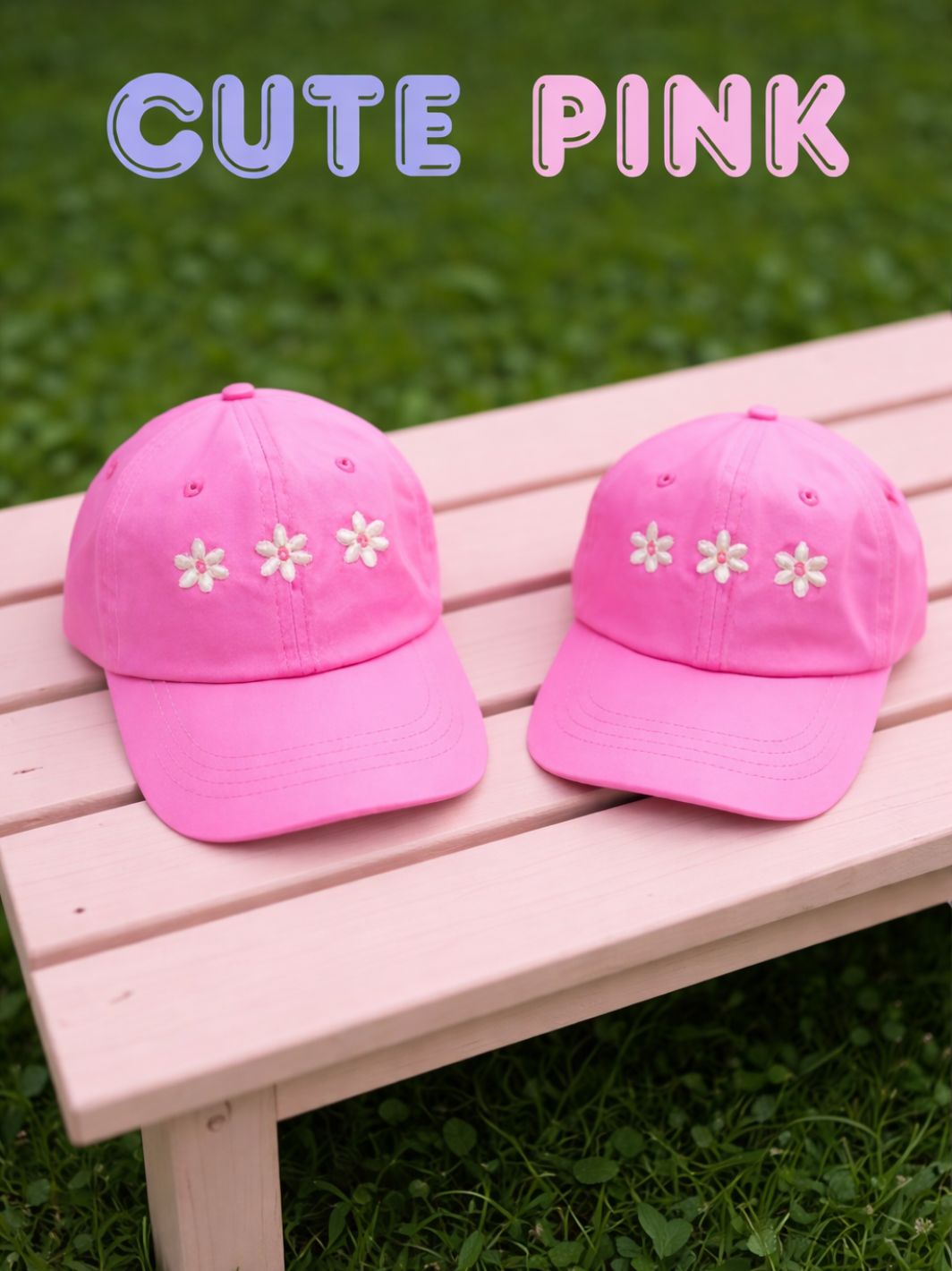 Adult - Pink Cap