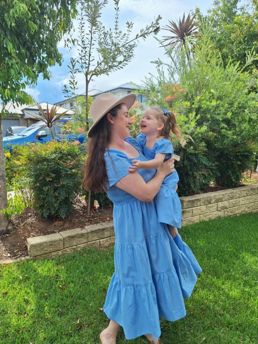 Timeless Blue Dress – Mum