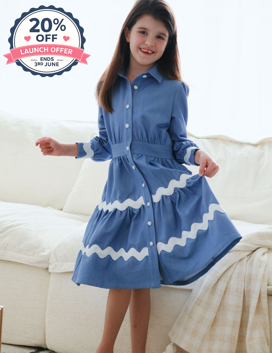 Denim Love Dress  – Mini