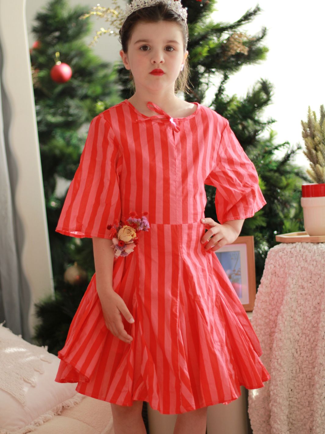 Mini - Lollipop Red Dress