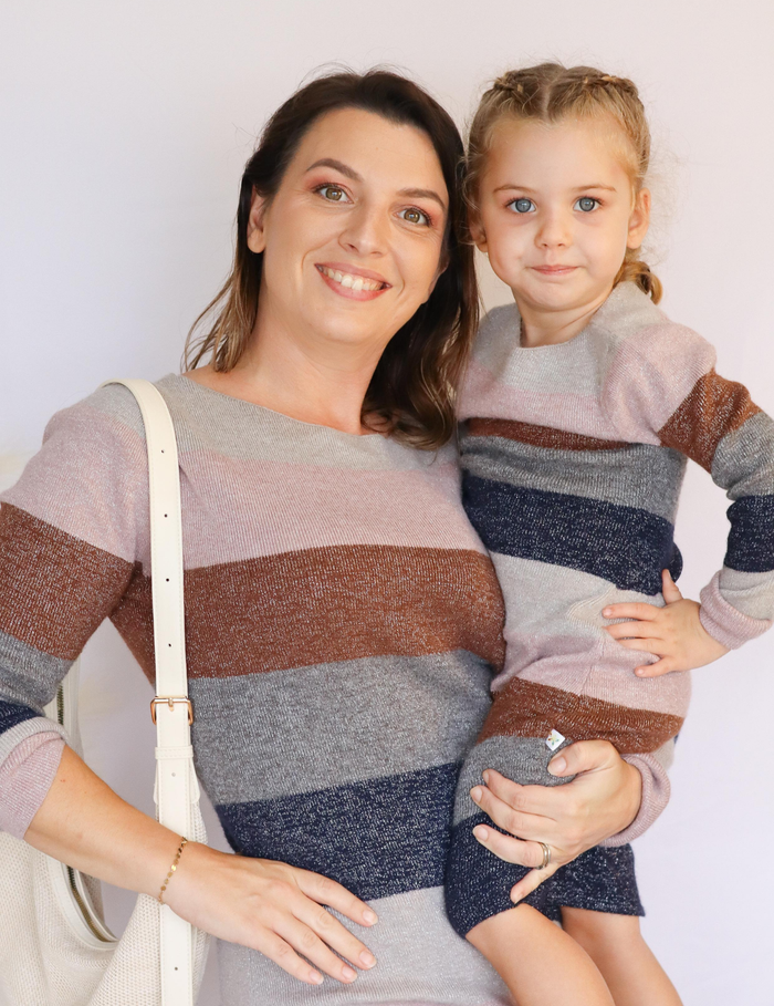 Warm Stripes Set