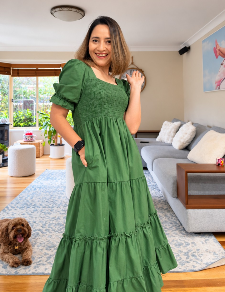 Forever Olive Dress – Mum