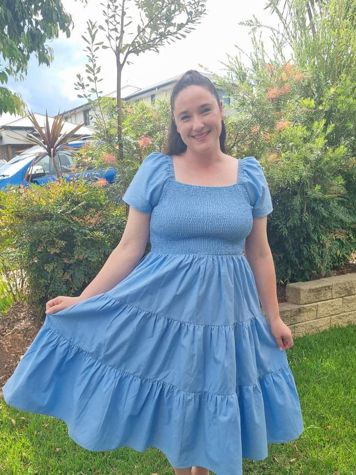 Timeless Blue Dress – Mum