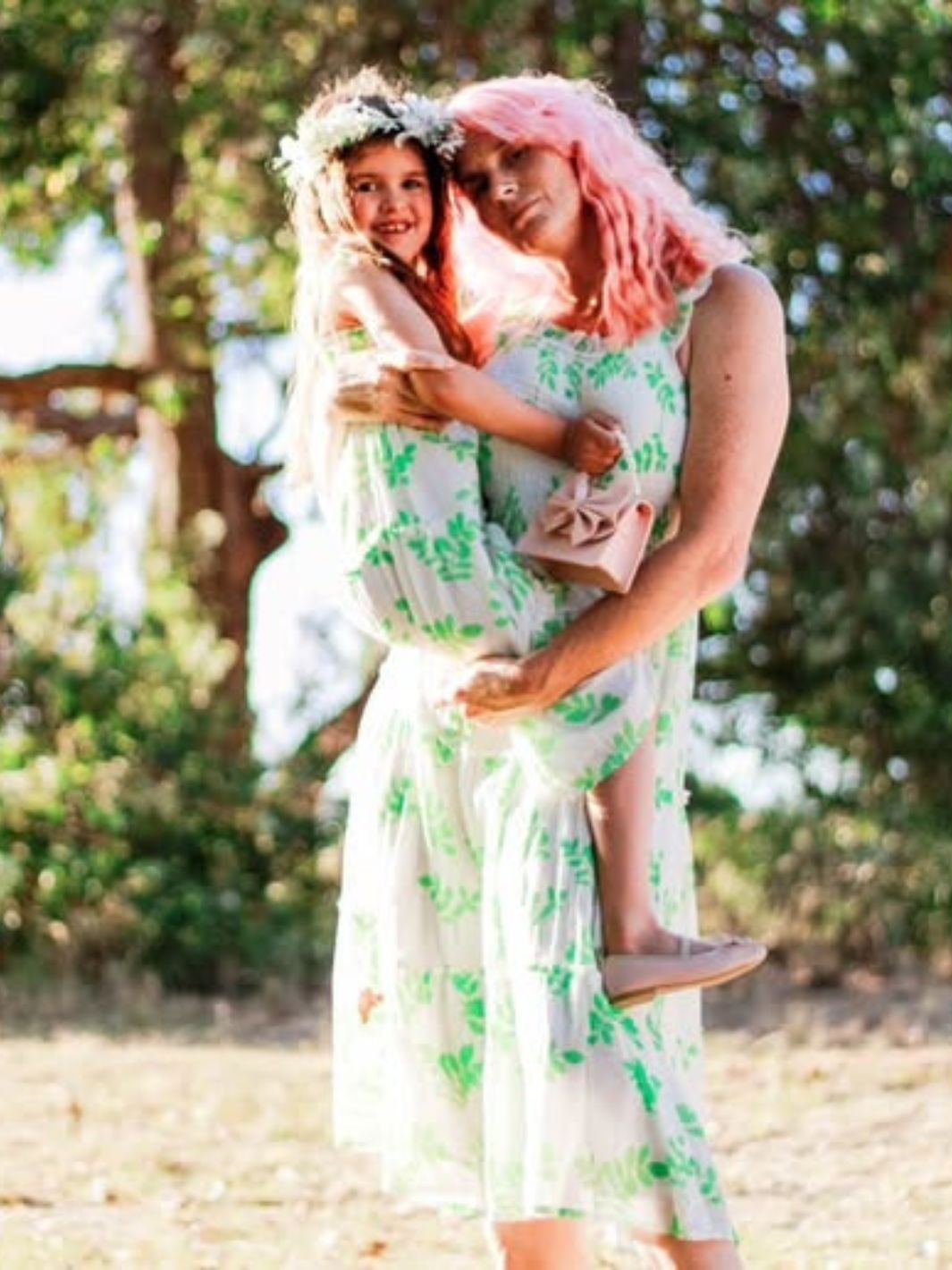 Addy Green - Organic Dress - mini Kashkiya Addy Green - Organic Dress - mini Kashkiya