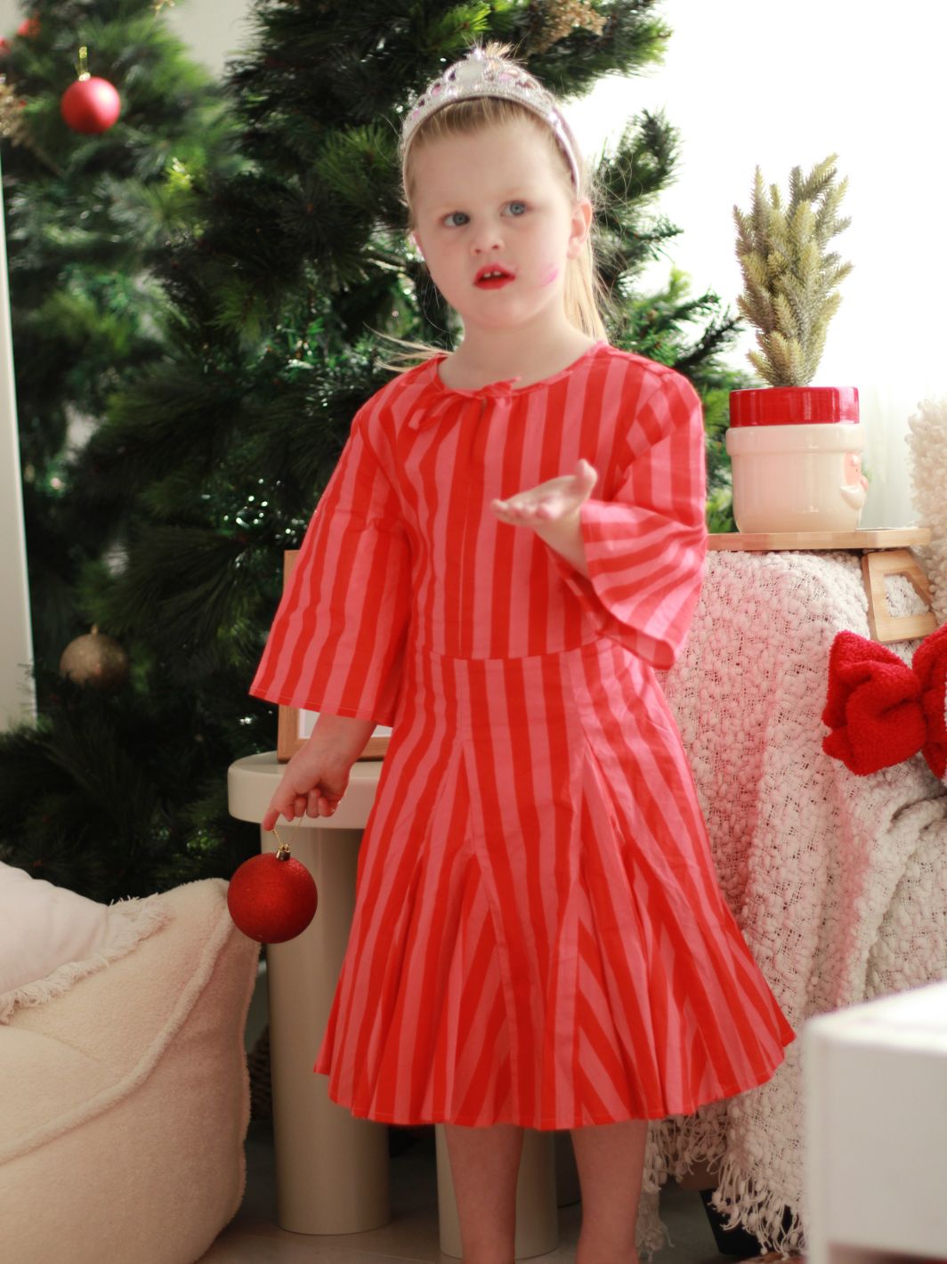 Mini - Lollipop Red Dress