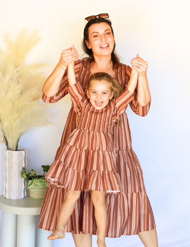 Coffee Lane Dress  – Mini