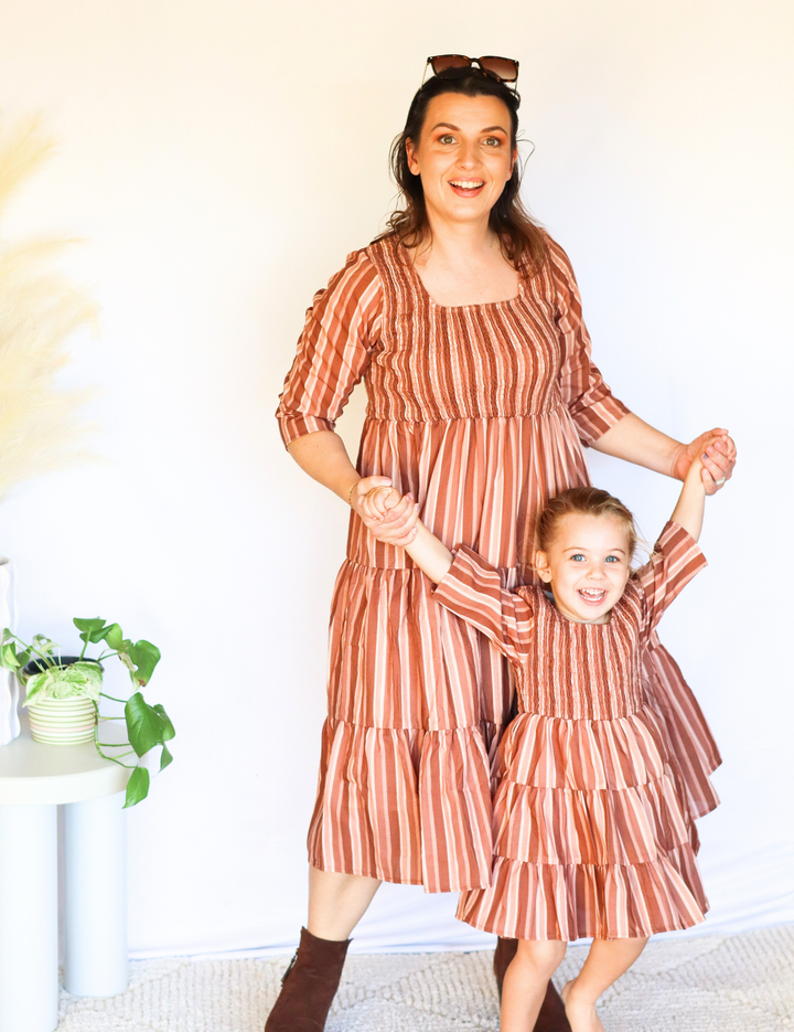 Coffee Lane Dress  – Mini