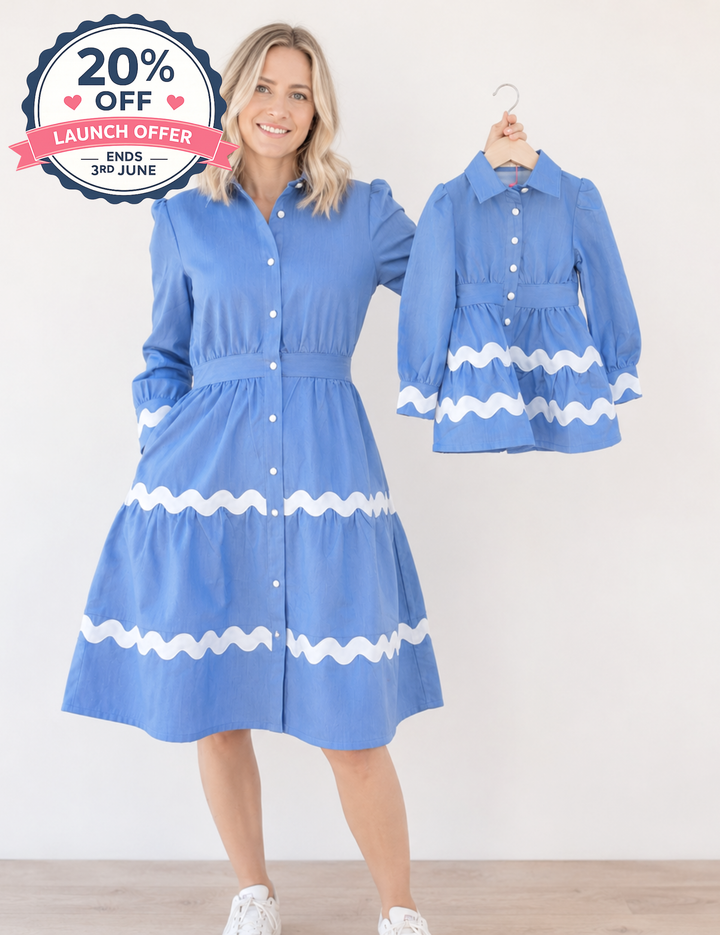 Denim Love Dress – Mum
