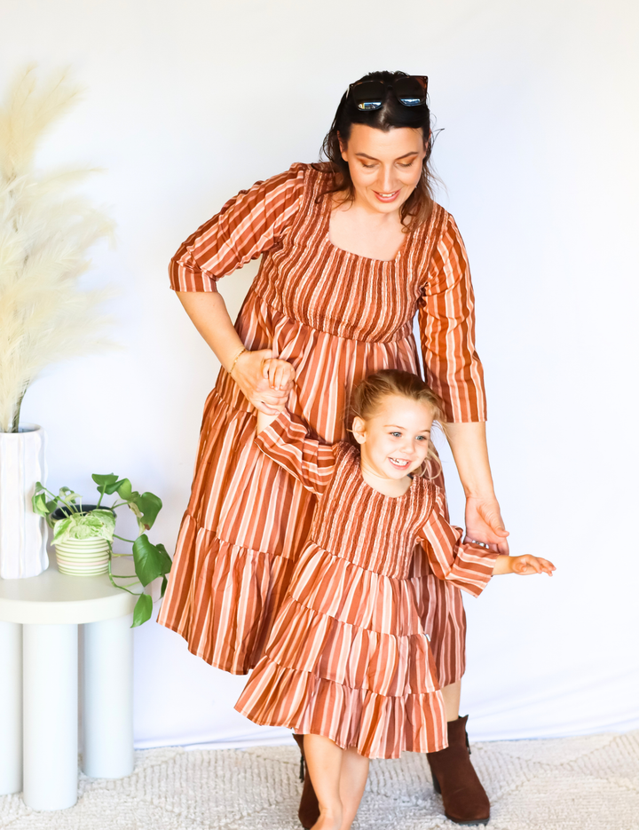Coffee Lane Dress  – Mini