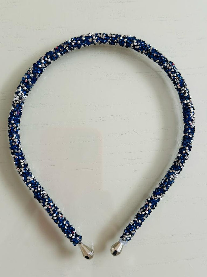 BLUE VELVET HEADBAND Kashkiya