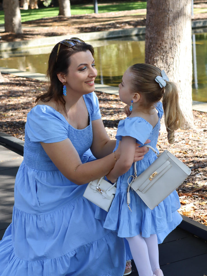 Timeless Blue Dress – Mini