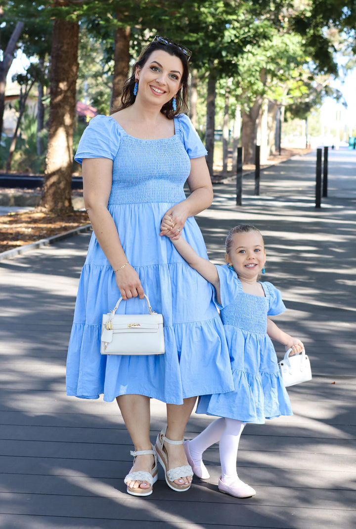Timeless Blue Dress – Mini