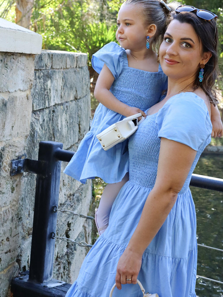 Timeless Blue Dress – Mini