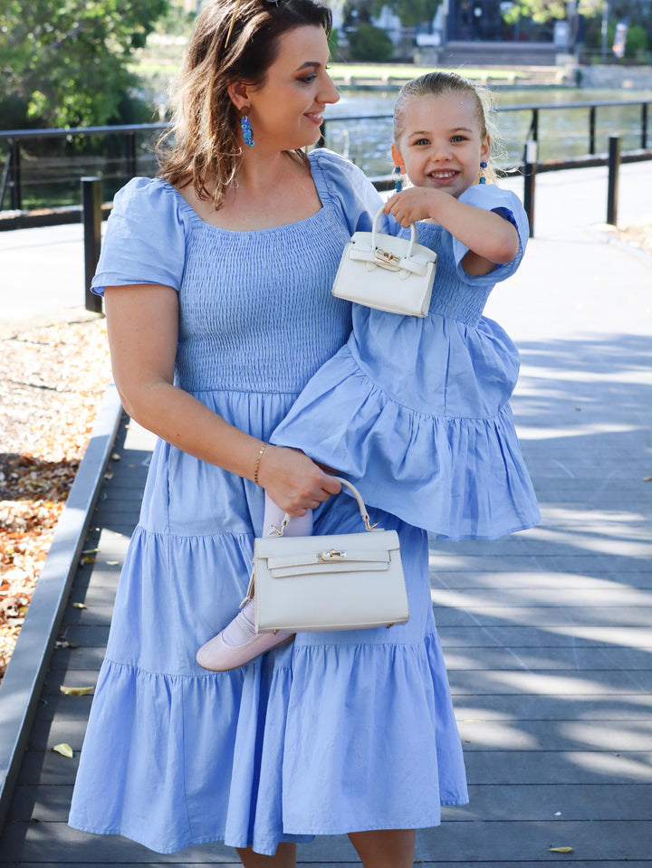 Timeless Blue Dress – Mini