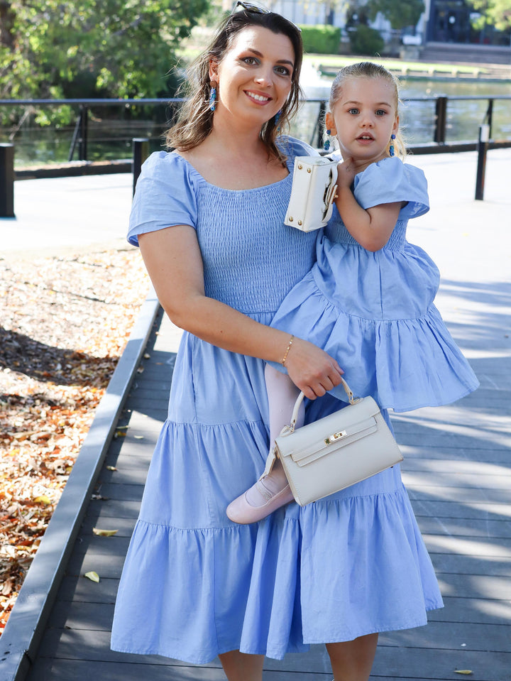 Timeless Blue Dress – Mini