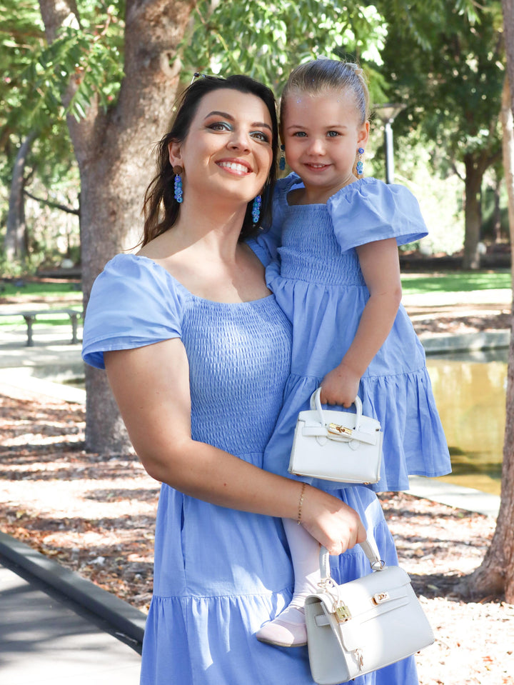 Timeless Blue Dress – Mini