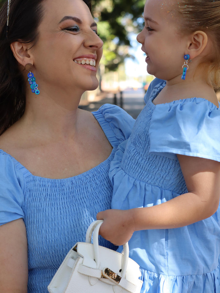 Timeless Blue Dress – Mini