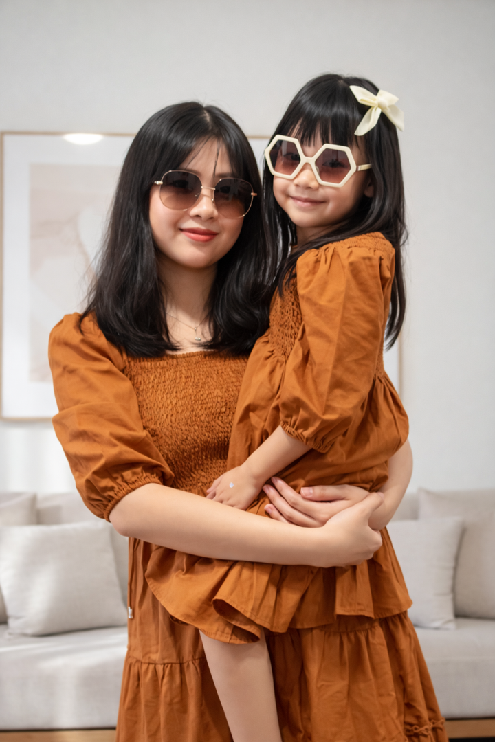 Cinnamon Brown Dress – Mini