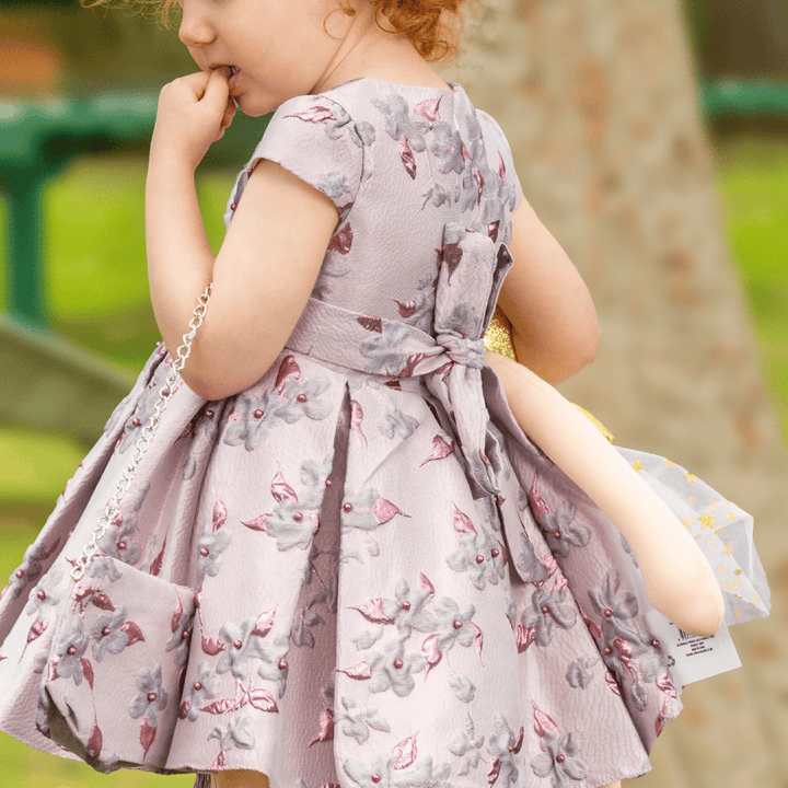 lavender love - flower dress for girls