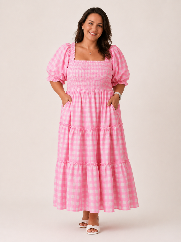 Marshmallow Pink Dress – Mum