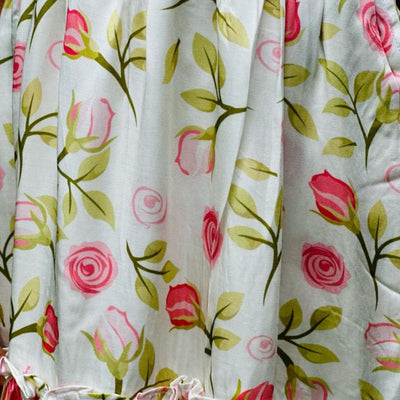 Rose Fabric : Petal Charm Kashkiya