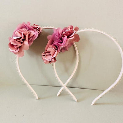 rose petal delight hairband