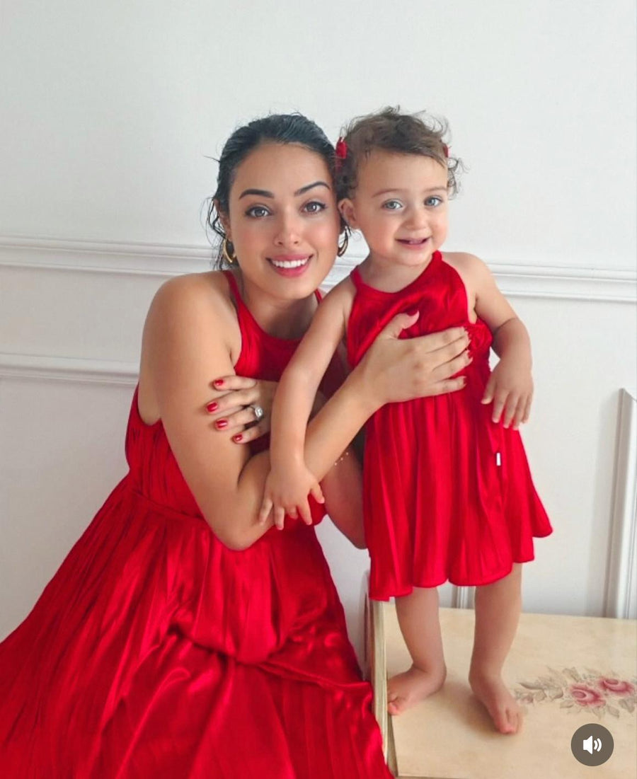 Ruby Pleats Set