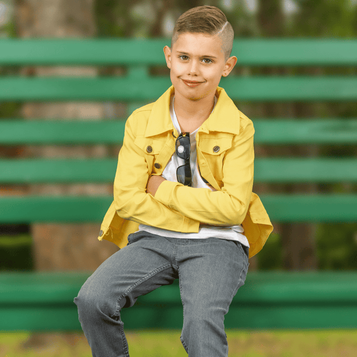 sunshine denim jacket for boys