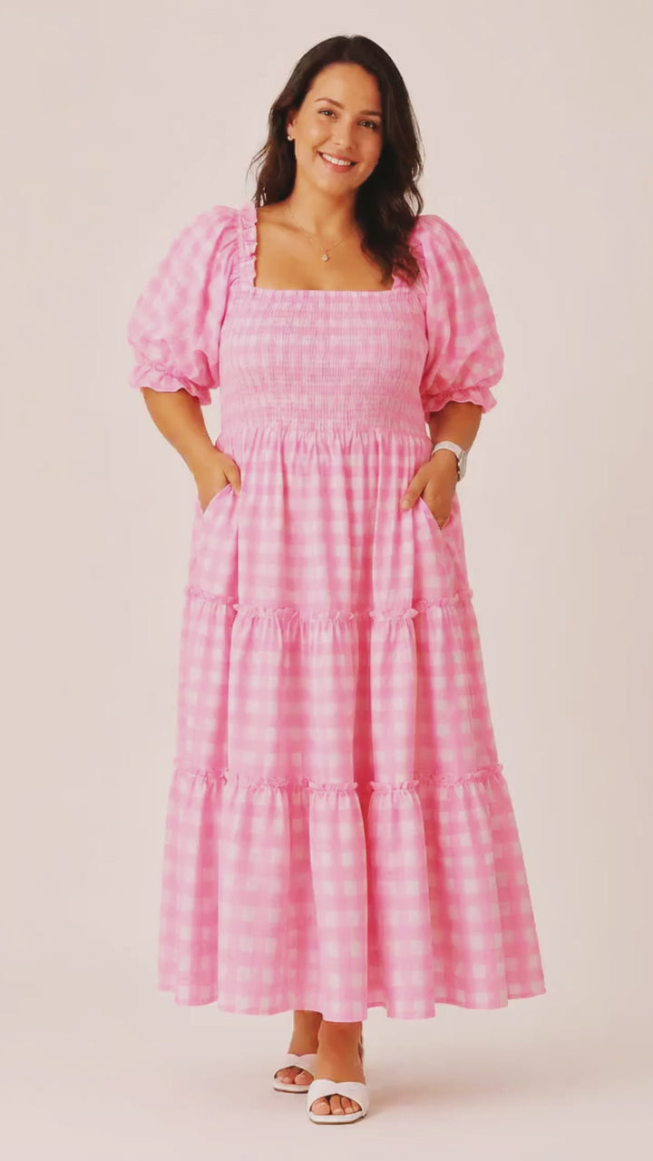 Marshmallow Pink Dress – Mum