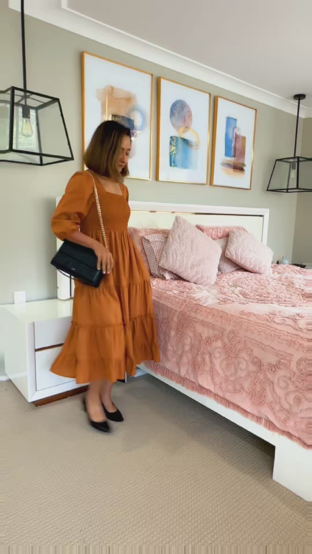 Cinnamon Brown Dress – Mum